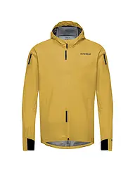 GOREWEAR | Giacca da running da uomo Concurve Gore-Tex | Senape