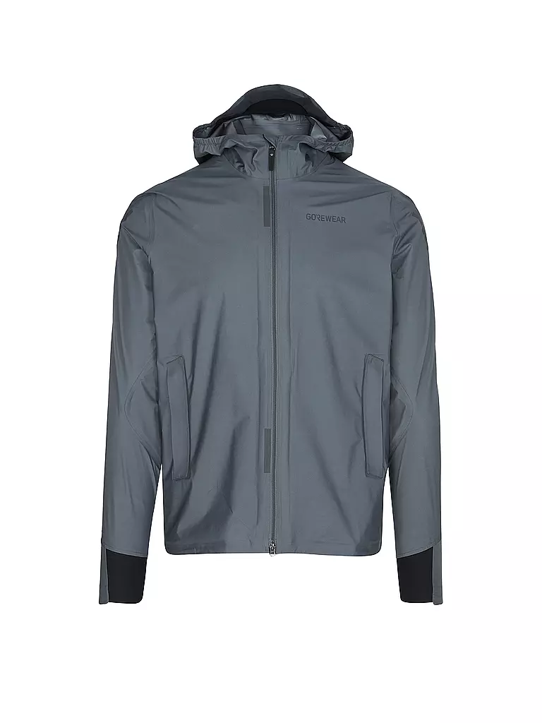 GOREWEAR | Giacca da running da uomo Concurve Gore-Tex | Grigio