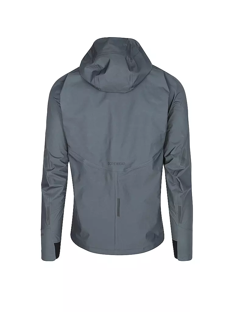 GOREWEAR | Giacca da running da uomo Concurve Gore-Tex | Grigio
