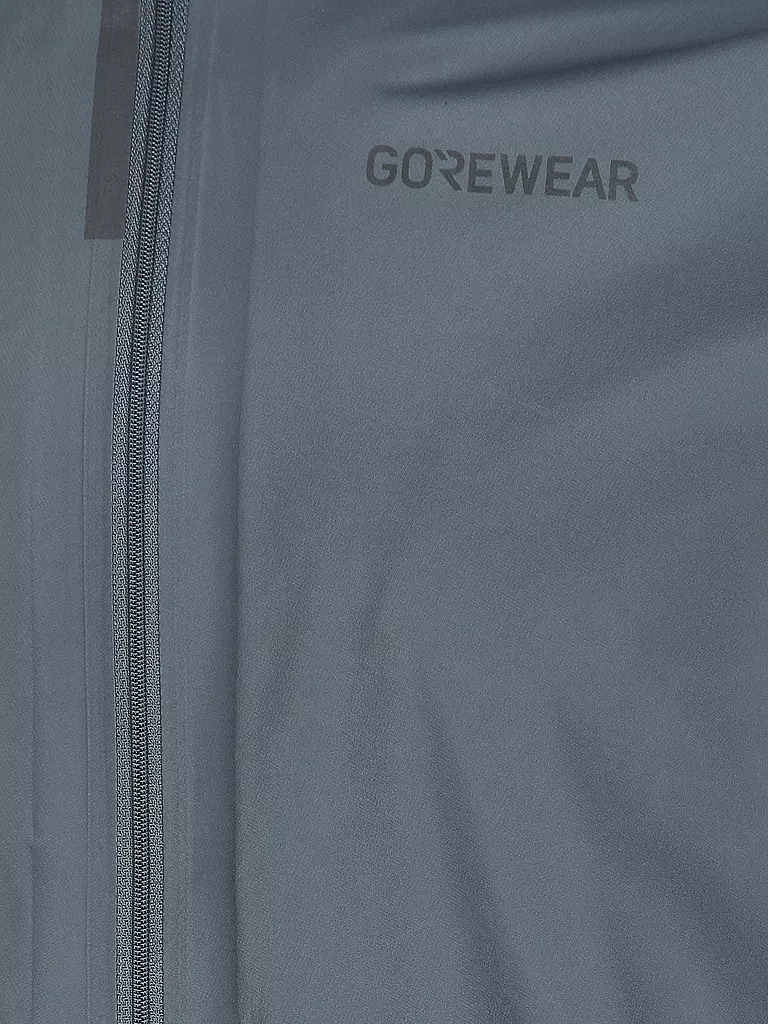 GOREWEAR | Giacca da running da uomo Concurve Gore-Tex | Grigio