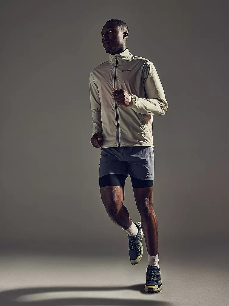 GOREWEAR | Giacca da running da uomo Concurve Windbreaker | Beige