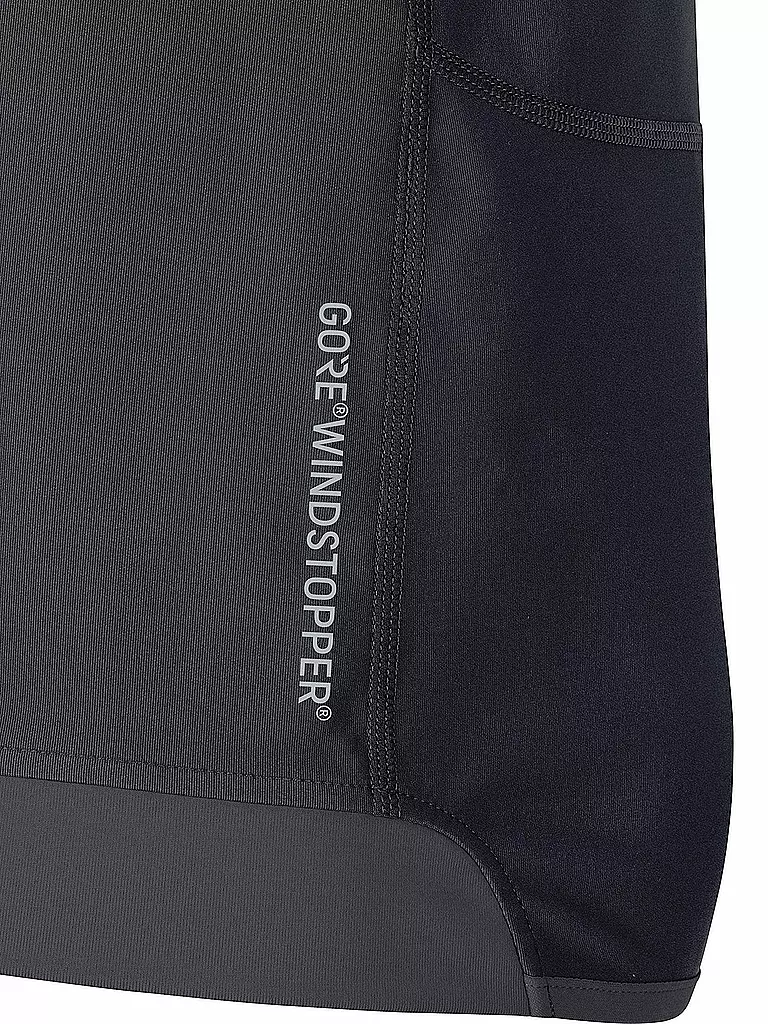 GOREWEAR | Giacca da running da uomo R3 Partial GORE® WINDSTOPPER® | Nero