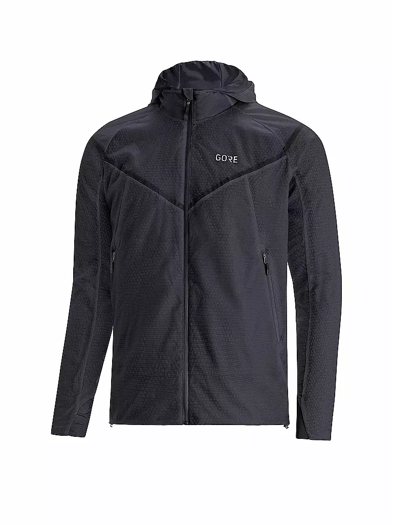GOREWEAR | Herren Laufjacke Insulated R5 GORE-TEX Infinium™ | Nero