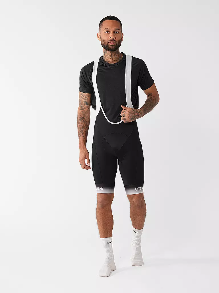 GOREWEAR | Herren Rad Trägerhose C5 Fade | Nero