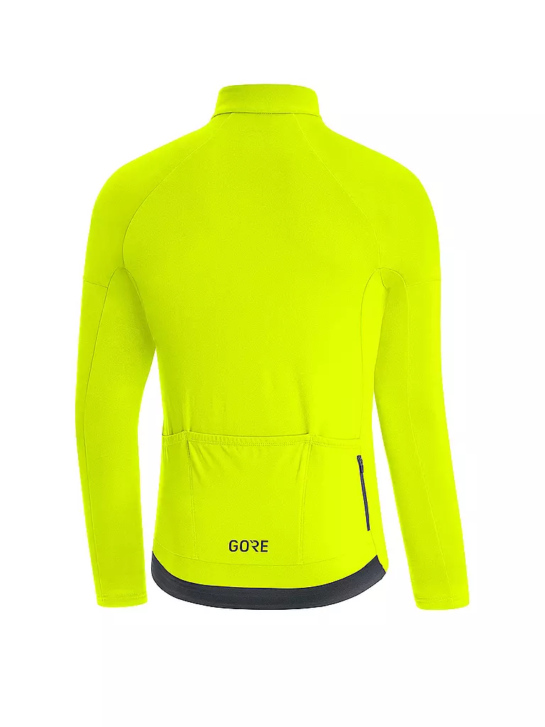 GOREWEAR | Maglia da ciclismo termica da uomo C3 Thermo FZ | Giallo