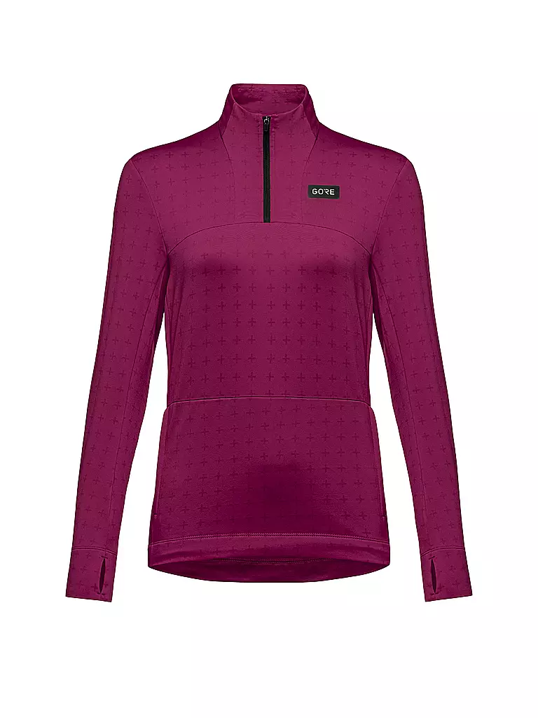 GOREWEAR | Maglia da running termica da donna Everyday con zip da 1/4 | Bacca