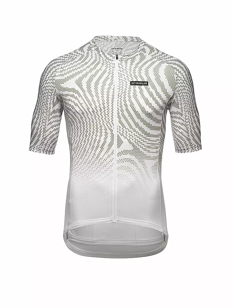 GOREWEAR | Maglia da uomo Spirit Moire FZ | Bianco