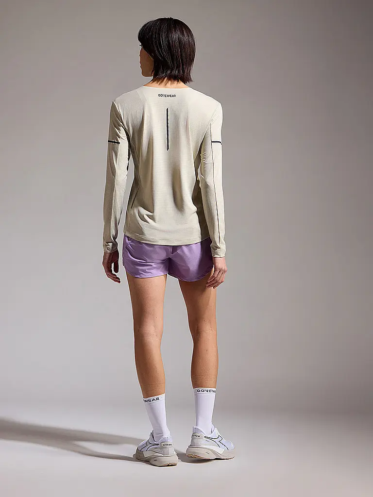 GOREWEAR | Maglietta da running da donna Contest 2.0 | Beige