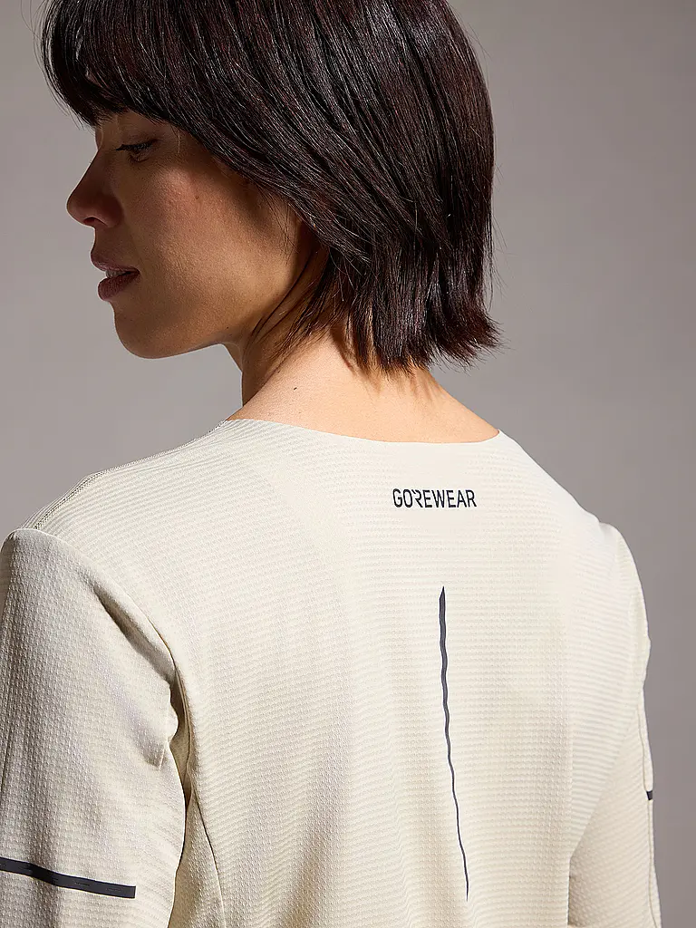 GOREWEAR | Maglietta da running da donna Contest 2.0 | Beige