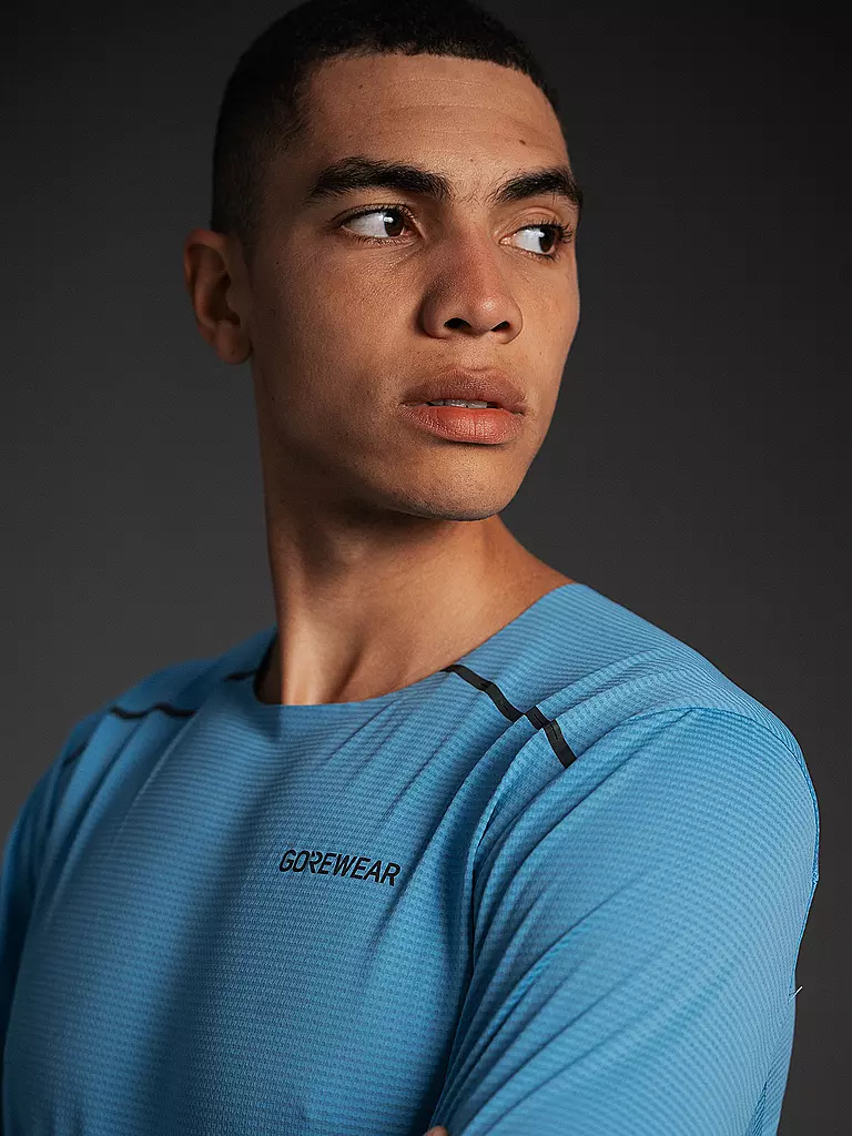 GOREWEAR | Maglietta da running da uomo Contedst 2.0 | Blu