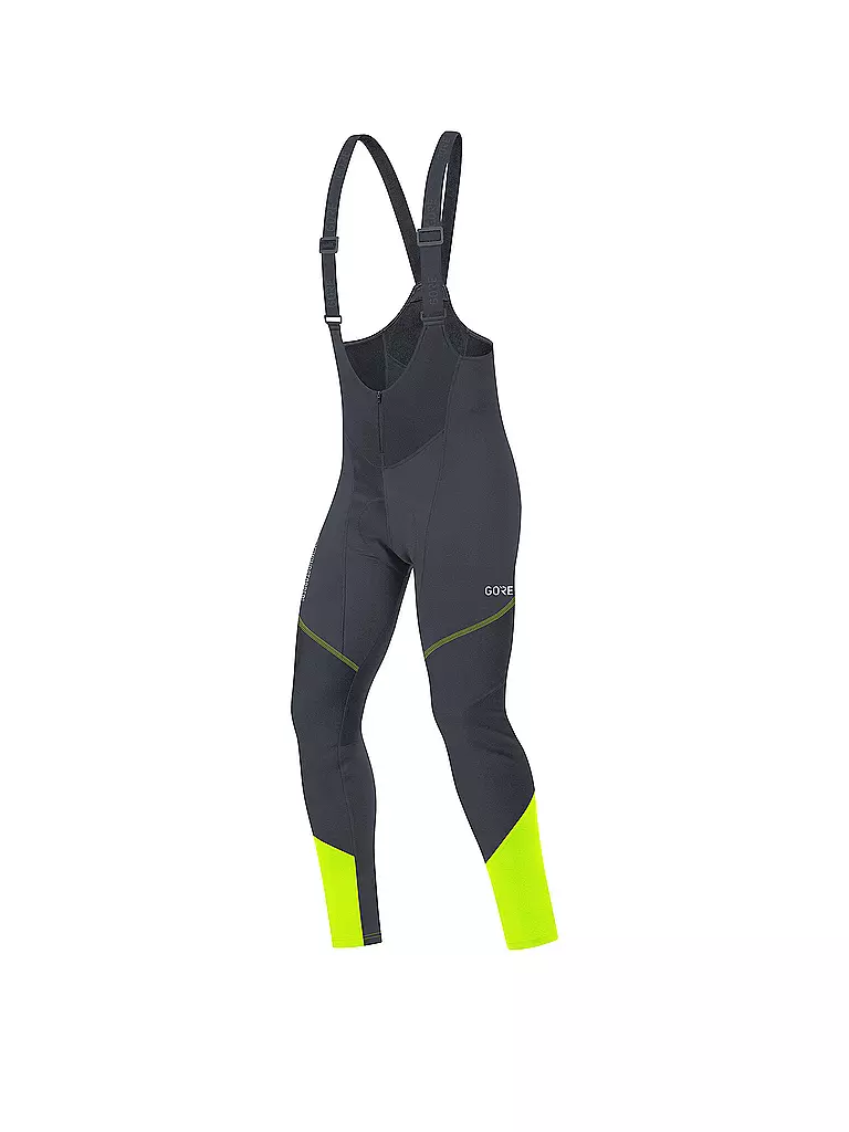 GOREWEAR | Salopette da ciclismo da uomo C3 GORE® WINDSTOPPER® | Nero