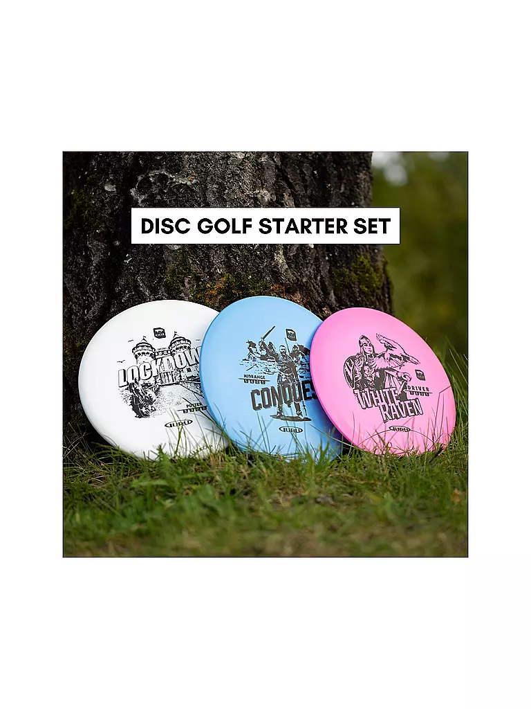 GURU | Set da disc golf per principianti, 3 pezzi |