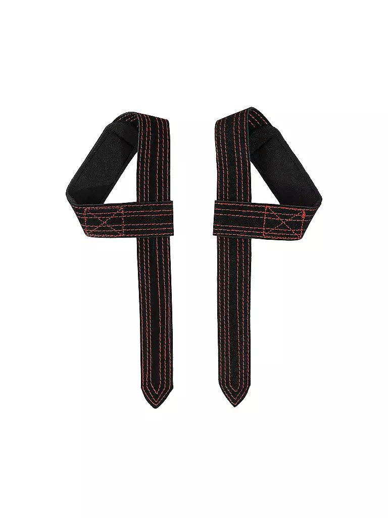 GYMSTICK | Cinghie di sollevamento in pelle | Nero
