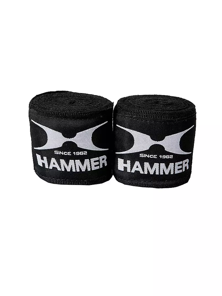 HAMMER | Boxbandage Elastico 3,5 m | Nero