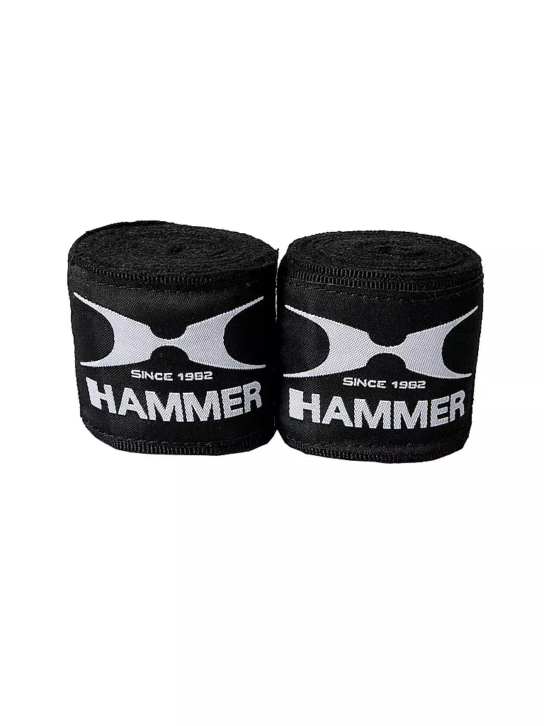 HAMMER | Boxbandage Elastico 4,5m | Nero