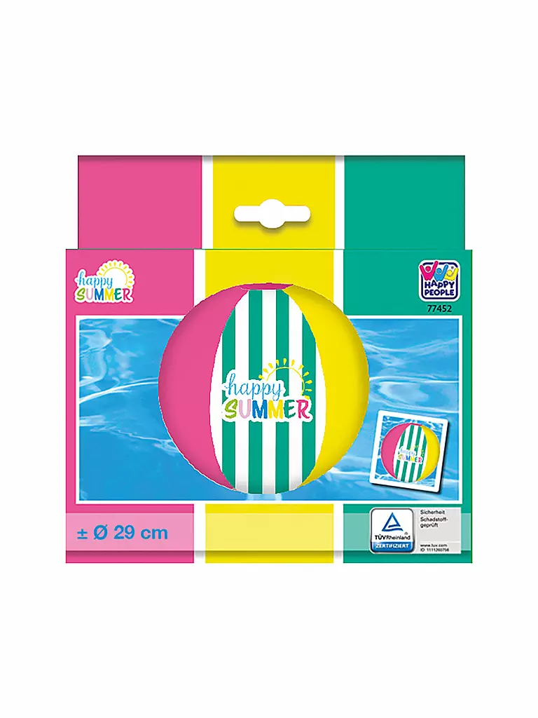 HAPPY PEOPLE | Pallone da spiaggia Summer |