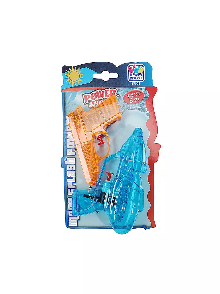 HAPPY PEOPLE | Set di pistole ad acqua WP16 | Senza colore
