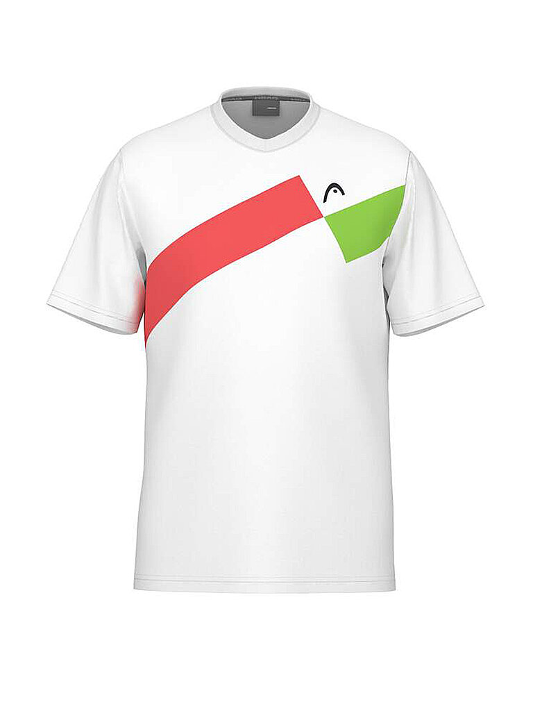 Maglietta da tennis da uomo Topspin bianco XXL