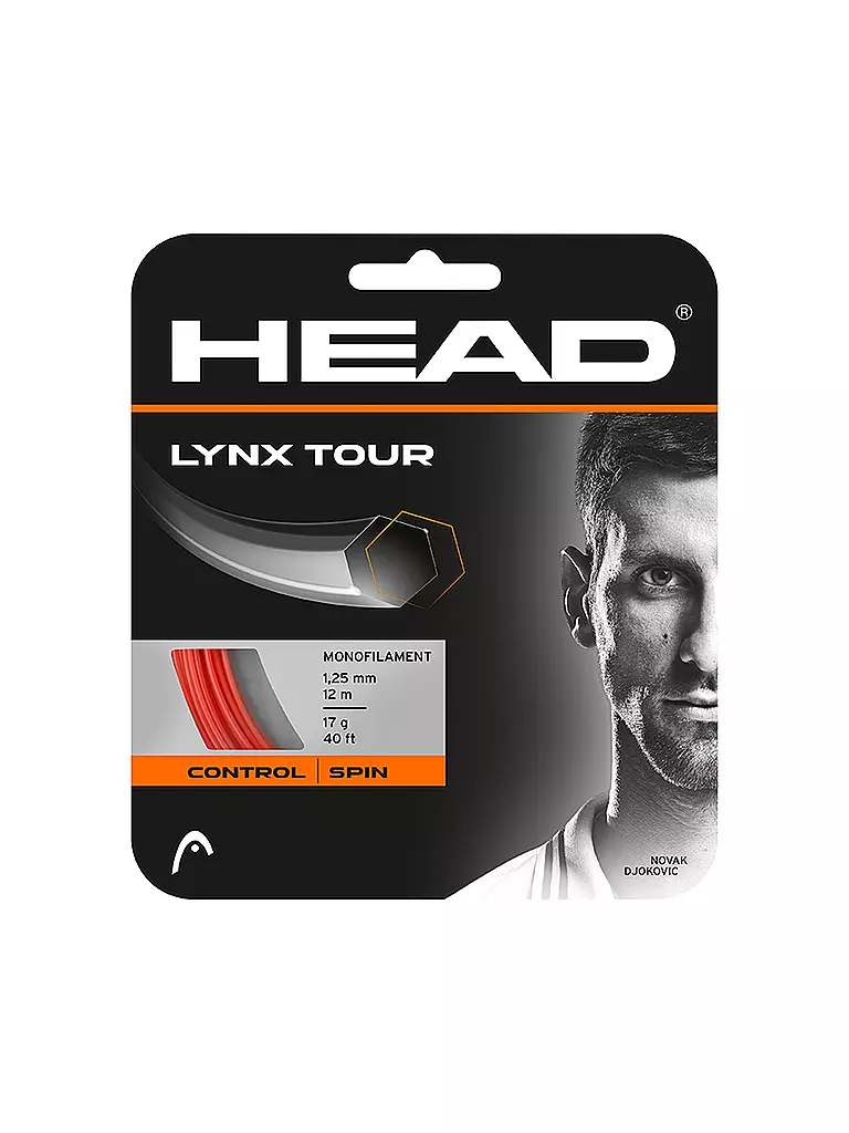 HEAD | Corda da tennis Lynx Tour 12m | Arancione