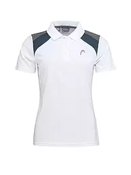 HEAD | Damen Tennispolo Club 22 Tech | Bianco