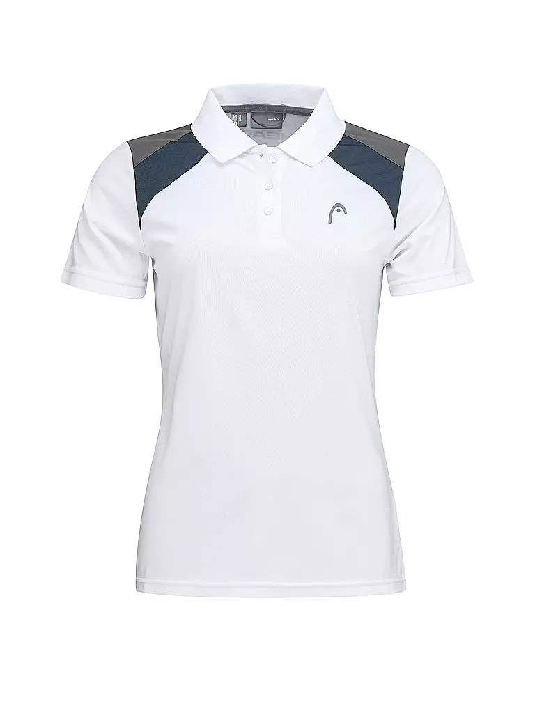HEAD | Damen Tennispolo Club 22 Tech | Bianco