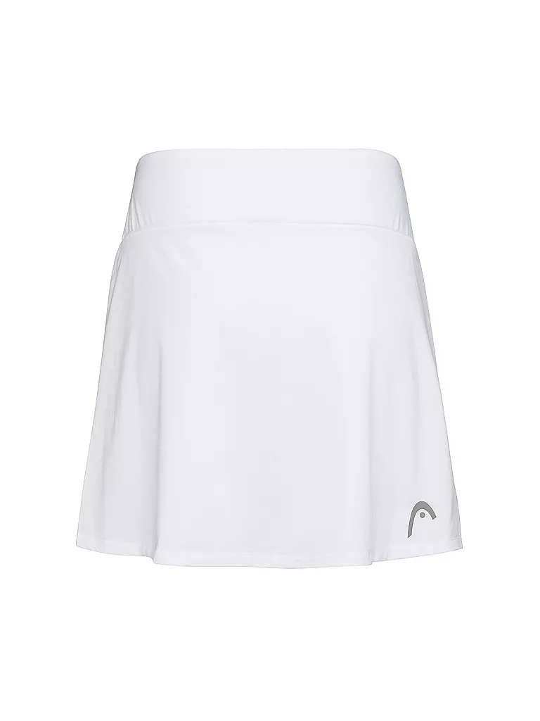 HEAD | Damen Tennisrock Club Basic Skort Long | Bianco