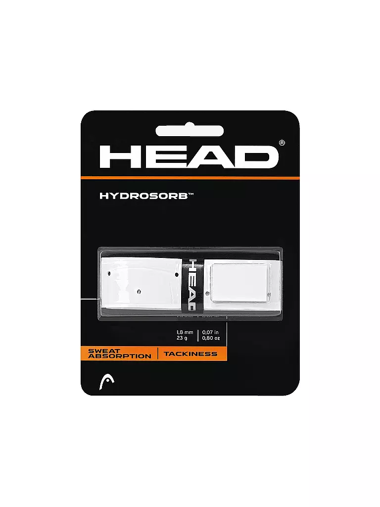 HEAD | Grip base da tennis Hydrosorb | Bianco