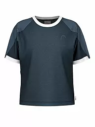 HEAD | Maglietta da tennis da donna Play Tech | Blu scuro