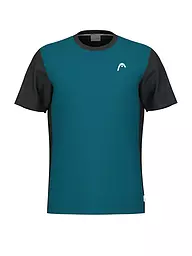 HEAD | Maglietta da tennis da uomo Slice | Petrolio