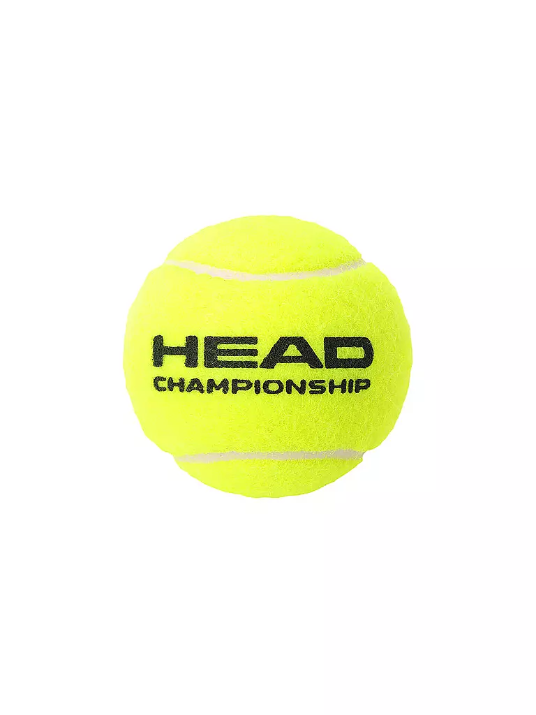HEAD | Palle da tennis Championship, confezione da 4 | Giallo