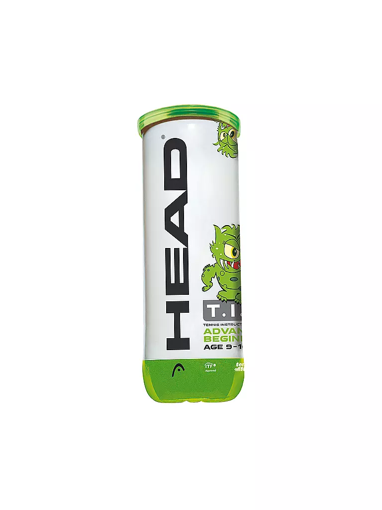 HEAD | Palle da tennis per bambini T.I.P Green | Verde