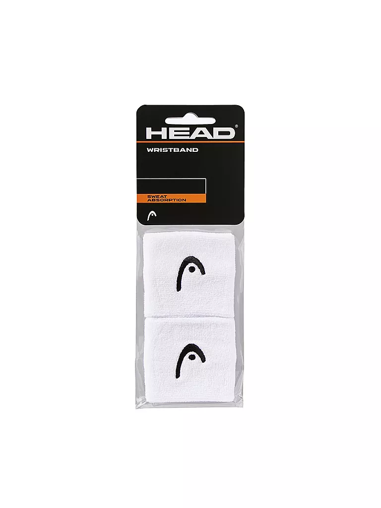 HEAD | Polsini da tennis 2.5" | Bianco