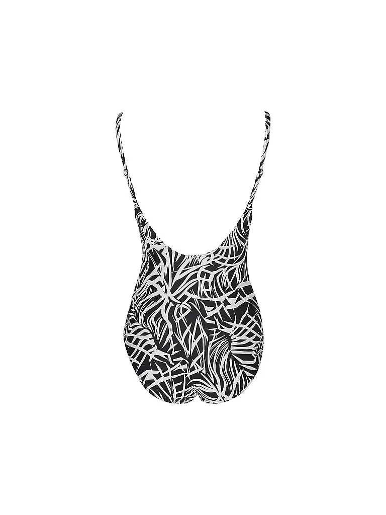 HOT STUFF |  Damen Badeanzug V-Neck | Nero