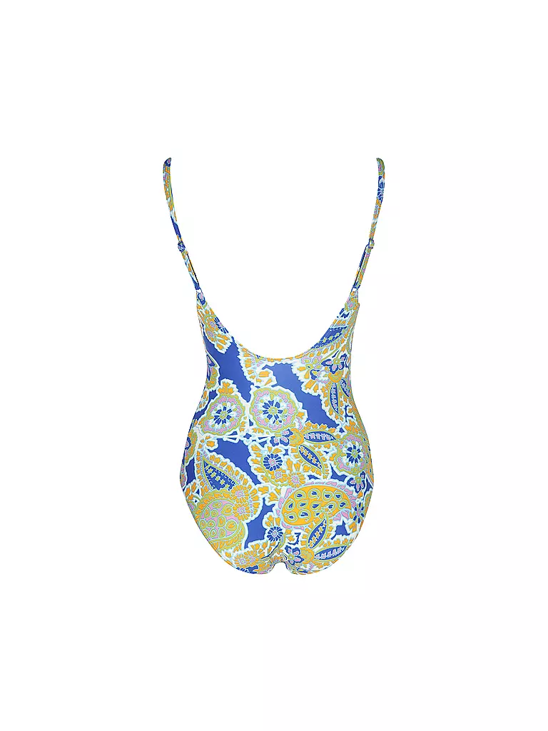 HOT STUFF |  Damen Badeanzug V-Neck | Blu