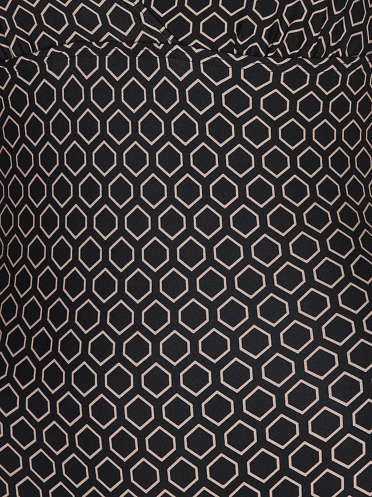 HOT STUFF |  Damen Badeanzug V-Neck | Nero