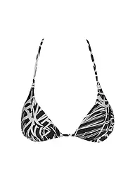 HOT STUFF |  Damen Bikinioberteil Triangel Solid  | Nero