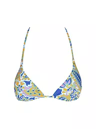 HOT STUFF |  Damen Bikinioberteil Triangel Solid  | Blu