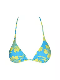 HOT STUFF |  Damen Bikinioberteil Triangel Solid  | Turchese