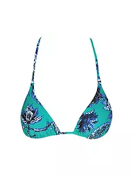HOT STUFF |  Damen Bikinioberteil Triangel Solid  | Verde scuro
