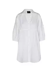 HOT STUFF |  Damen Blusenkleid Marseille  | Bianco