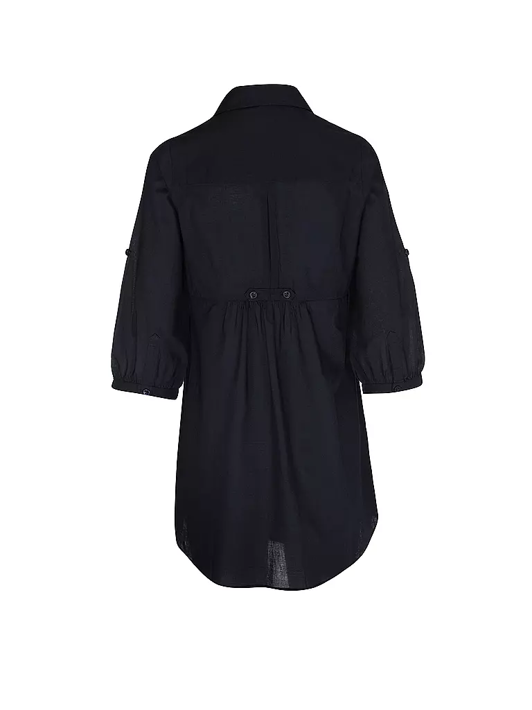 HOT STUFF |  Damen Blusenkleid Marseille  | Blu scuro