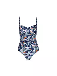 HOT STUFF | Costume da bagno intero da donna con drappeggio | Verde chiaro