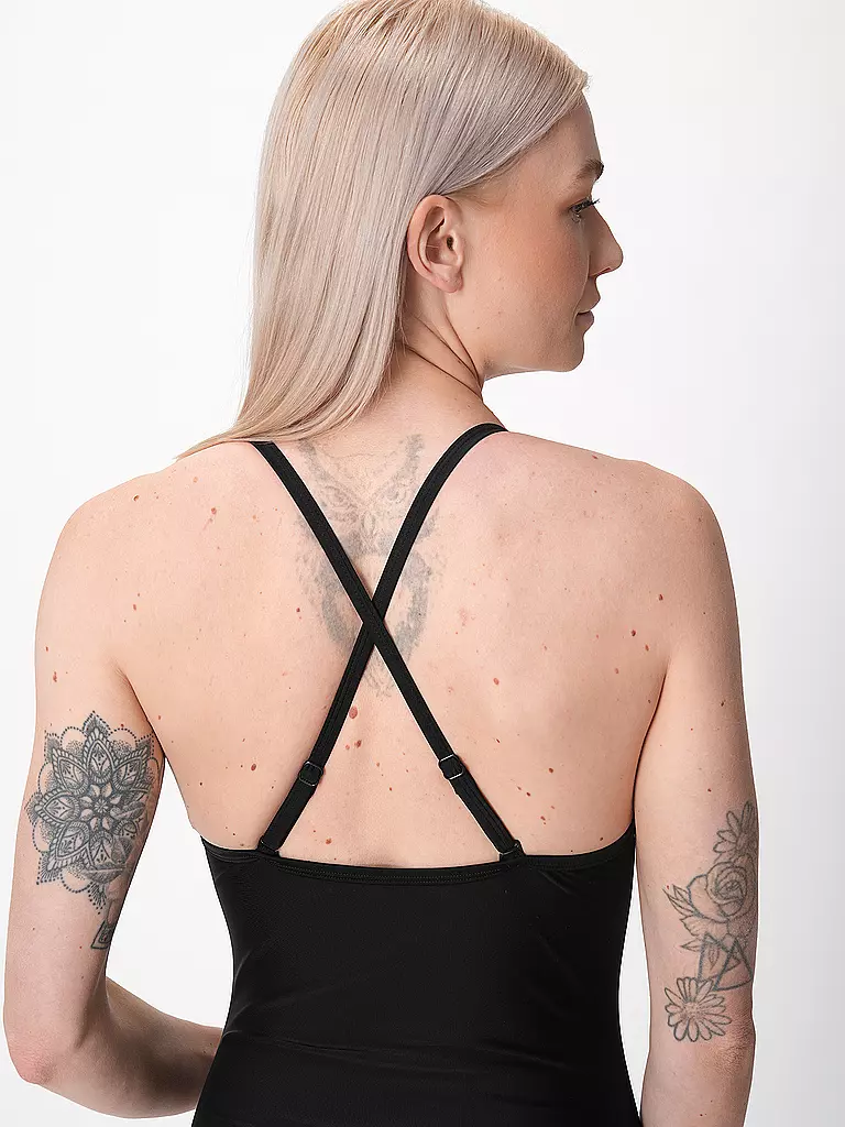 HOT STUFF | Damen Badeanzug Wraped | Nero