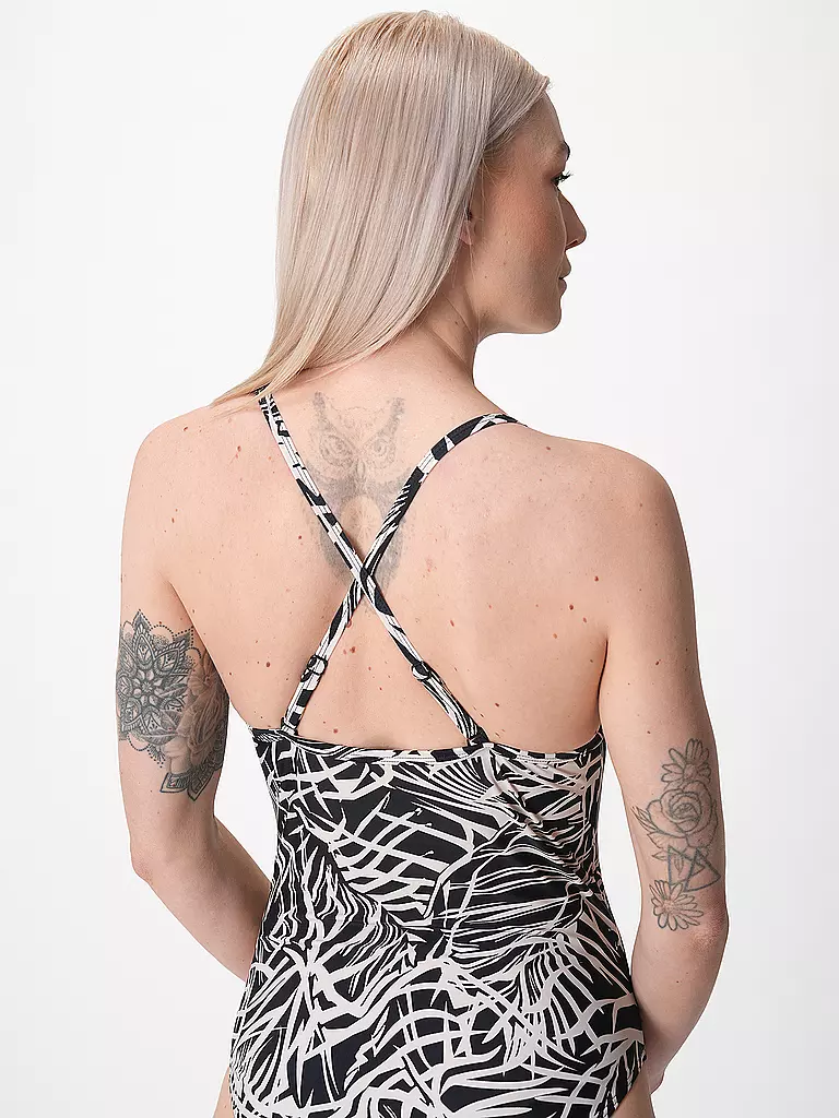 HOT STUFF | Damen Badeanzug Wraped | Nero