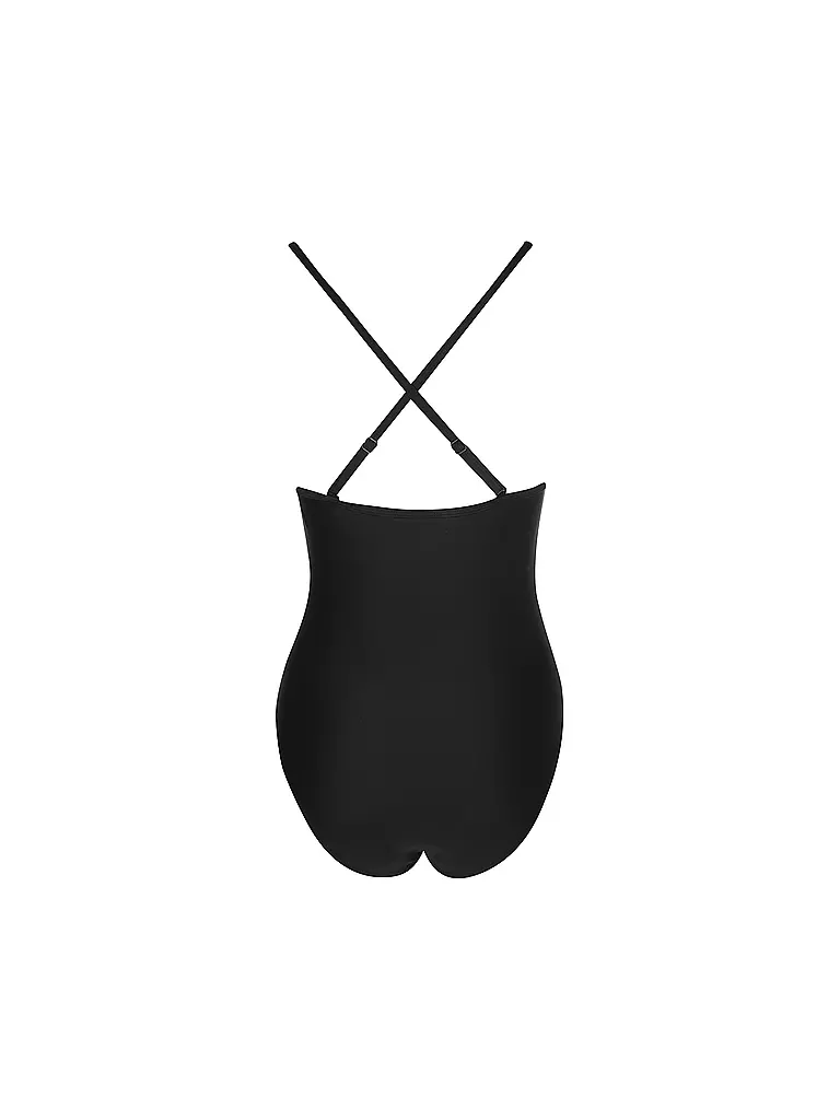 HOT STUFF | Damen Badeanzug Wraped | Nero