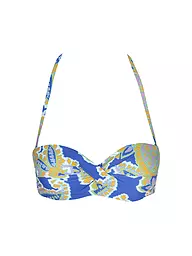 HOT STUFF | Damen Bikinioberteil Bandeau | Blu