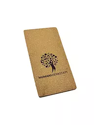 HUMANWERKSTATT | Cuneo in sughero | Marrone chiaro