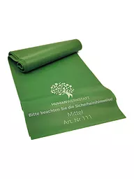 HUMANWERKSTATT | Fascia elastica da allenamento in lattice, resistenza forte | Verde scuro