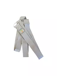 HUMANWERKSTATT | Yoga Strap con chiusura in metallo | Grigio chiaro