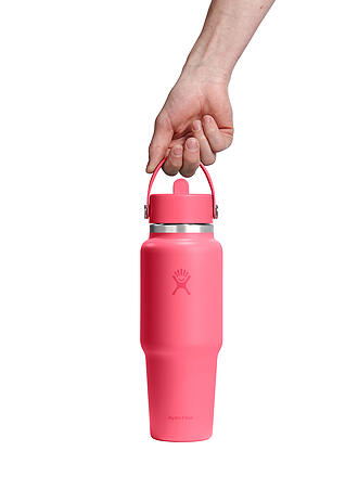 HYDRO FLASK | Borraccia 32oz Wide Mouth Travel Bottle con tappo Flex Straw